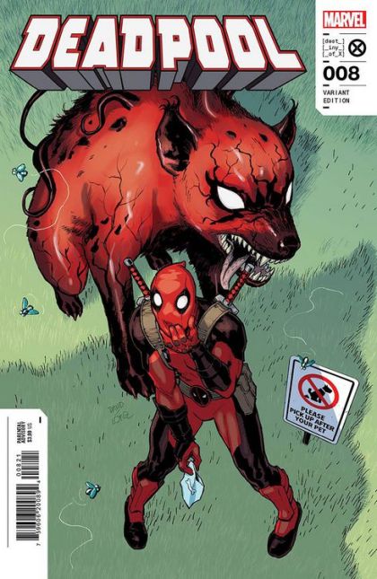 Deadpool, Vol. 8 #8B (David Lopez Variant) Cover