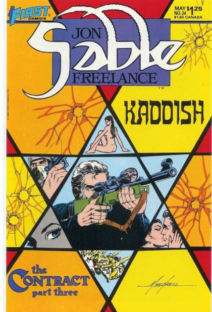 Jon Sable, Freelance #24 Cover