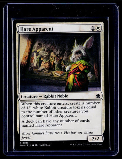 Hare Apparent C Foundations 15 NM