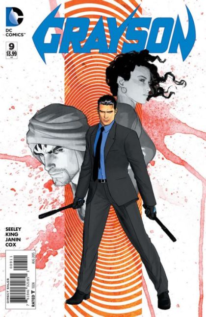 Grayson #9A (Regular Cover - Mikel Janin) Cover