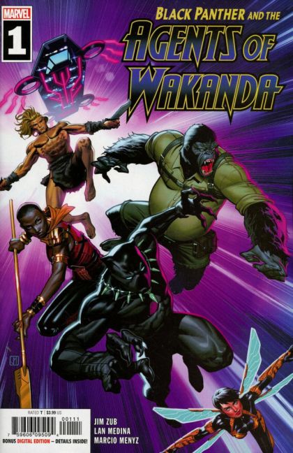 Black Panther and the Agents of Wakanda #1A (Regular Jorge Molina Cover) Cover