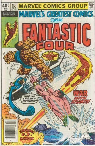 Marvel's Greatest Comics #83B (Newsstand Edition) Cover