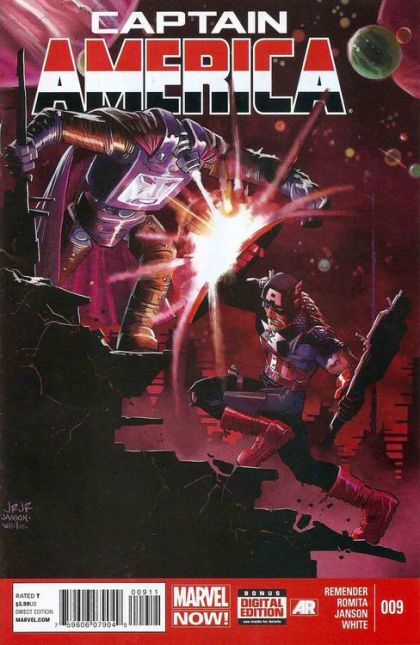 Captain America, Vol. 7 #9A (Direct Edition) Cover