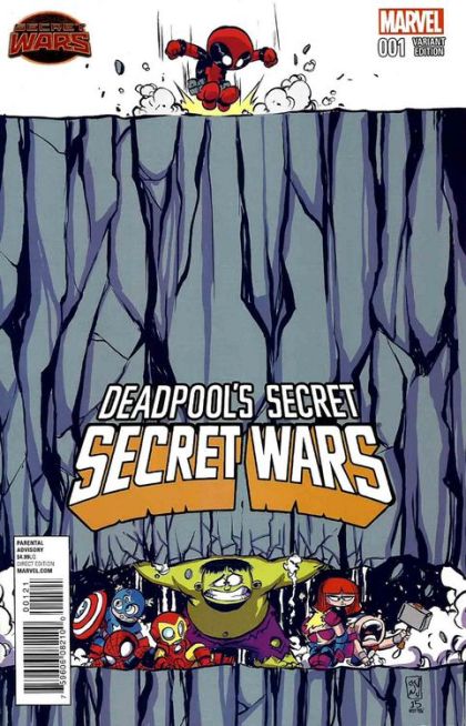 Deadpool's Secret Secret Wars #1B (Skottie Young Variant Cover) Cover