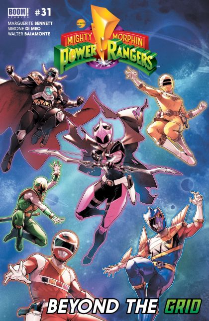 Mighty Morphin Power Rangers, Vol. 1 (Boom! Studios) #31A (Jamal Campbell Regular) Cover
