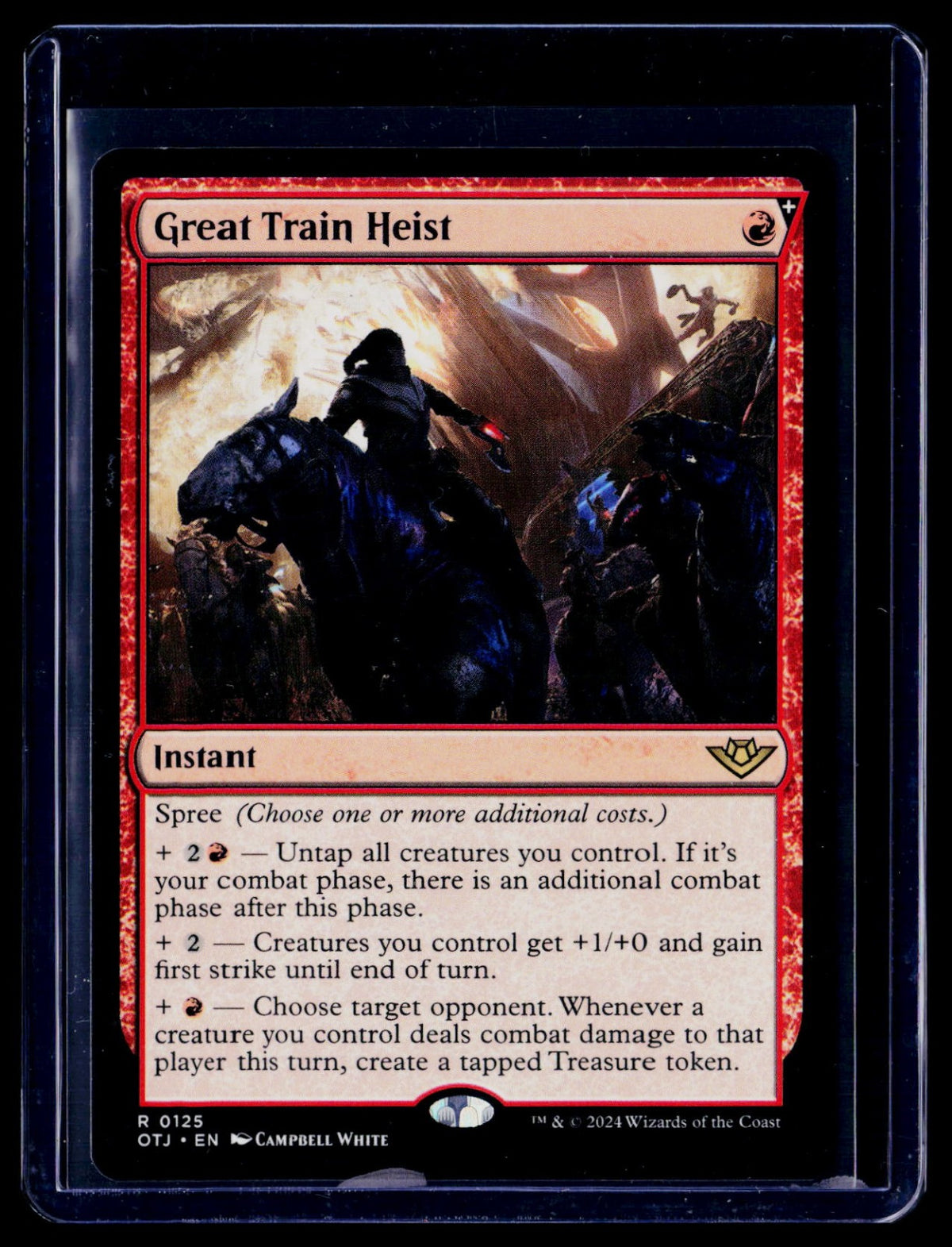 Great Train Heist R Outlaws of Thunder Junction 125 NM