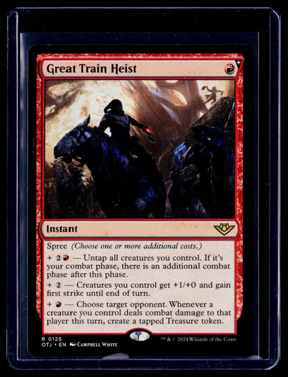 Great Train Heist R Outlaws of Thunder Junction 125 NM