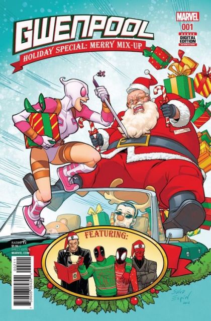 Gwenpool Holiday Special Merry Mix-Up #1A (Regular Cover) Cover