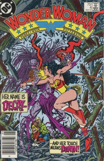 Wonder Woman, Vol. 2 #4B (Newsstand Edition) Cover
