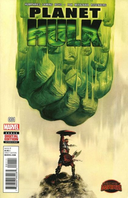 Planet Hulk #1A (Regular Cover - Michael Del Mundo) Cover