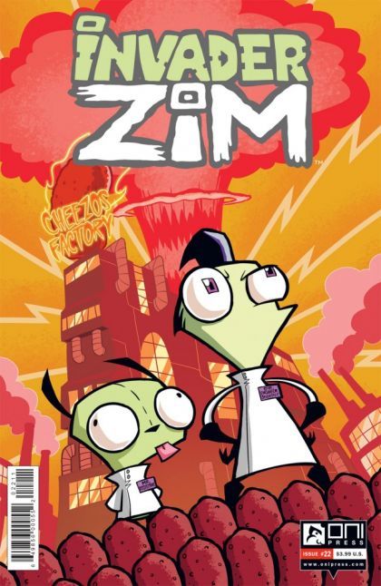 Invader Zim #22A Cover