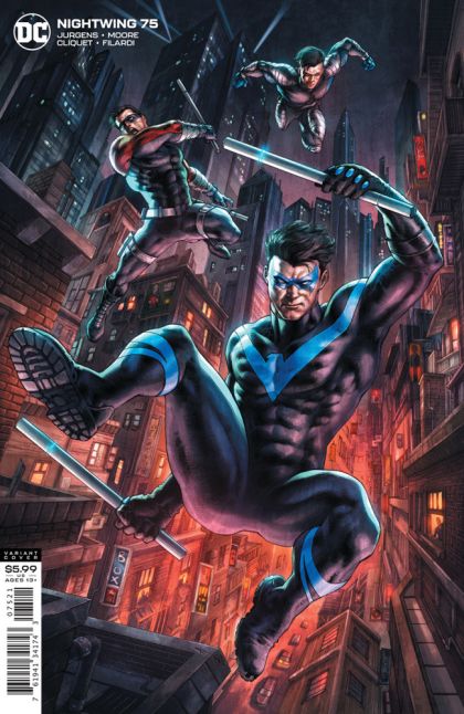 Nightwing, Vol. 4 #75B (Alah Quah variant) Cover