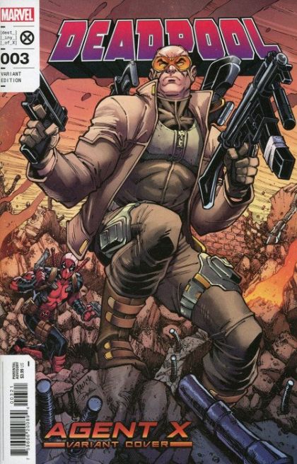 Deadpool, Vol. 8 #3B (Todd Nauck Agent X Variant) Cover