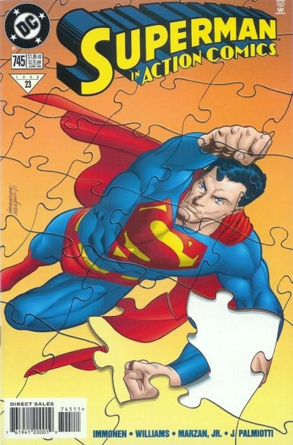 Action Comics, Vol. 1 #745A (Direct Edition) Cover