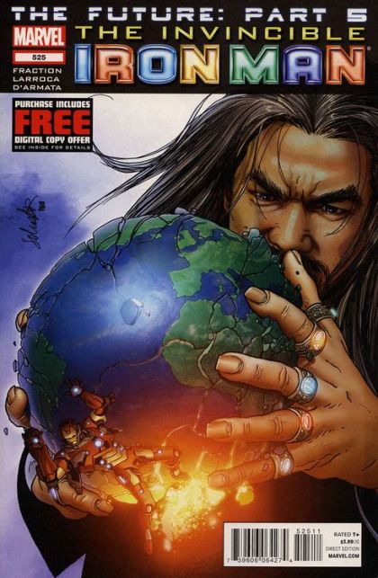 Invincible Iron Man, Vol. 1 #525 Cover