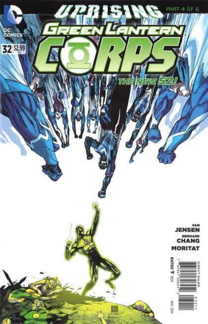 Green Lantern Corps, Vol. 2 #32A (Bernard Chang Regular) Cover