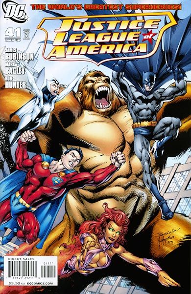 Justice League of America, Vol. 2 #41B (Mark Bagley Connecting Variant) Cover
