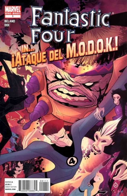 Fantastic Four In...Ataque Del M.O.D.O.K.! #1A (Juan Doe Regular Cover) Cover