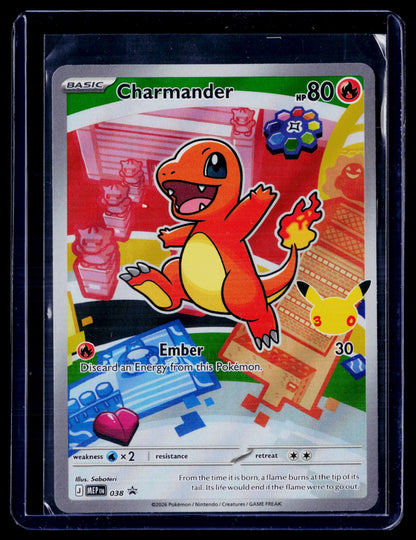 Charmander Holo Promo ME: Mega Evolution Promo 038 NM