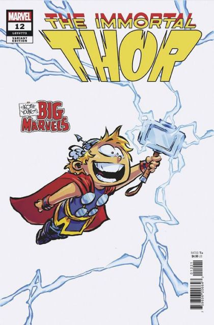 The Immortal Thor #12B (Skottie Young Big Marvels Variant) Cover