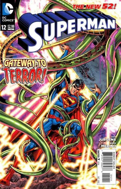 Superman, Vol. 3 #12A (Dan Jurgens Regular) Cover