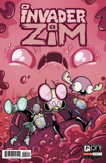 Invader Zim #20A Cover