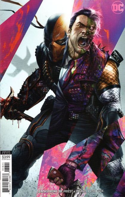 Deathstroke, Vol. 4 #38B (Variant Francesco Mattina Cover) Cover