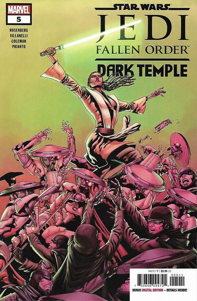 Star Wars: Jedi: Fallen Order: Dark Temple #5A (Will Sliney Regular) Cover