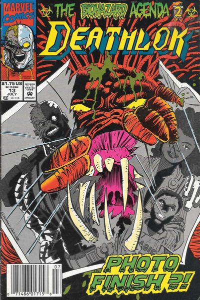 Deathlok, Vol. 2 #13B (Newsstand Edition) Cover