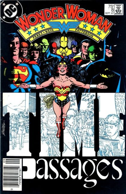 Wonder Woman, Vol. 2 #8B (Newsstand Edition) Cover