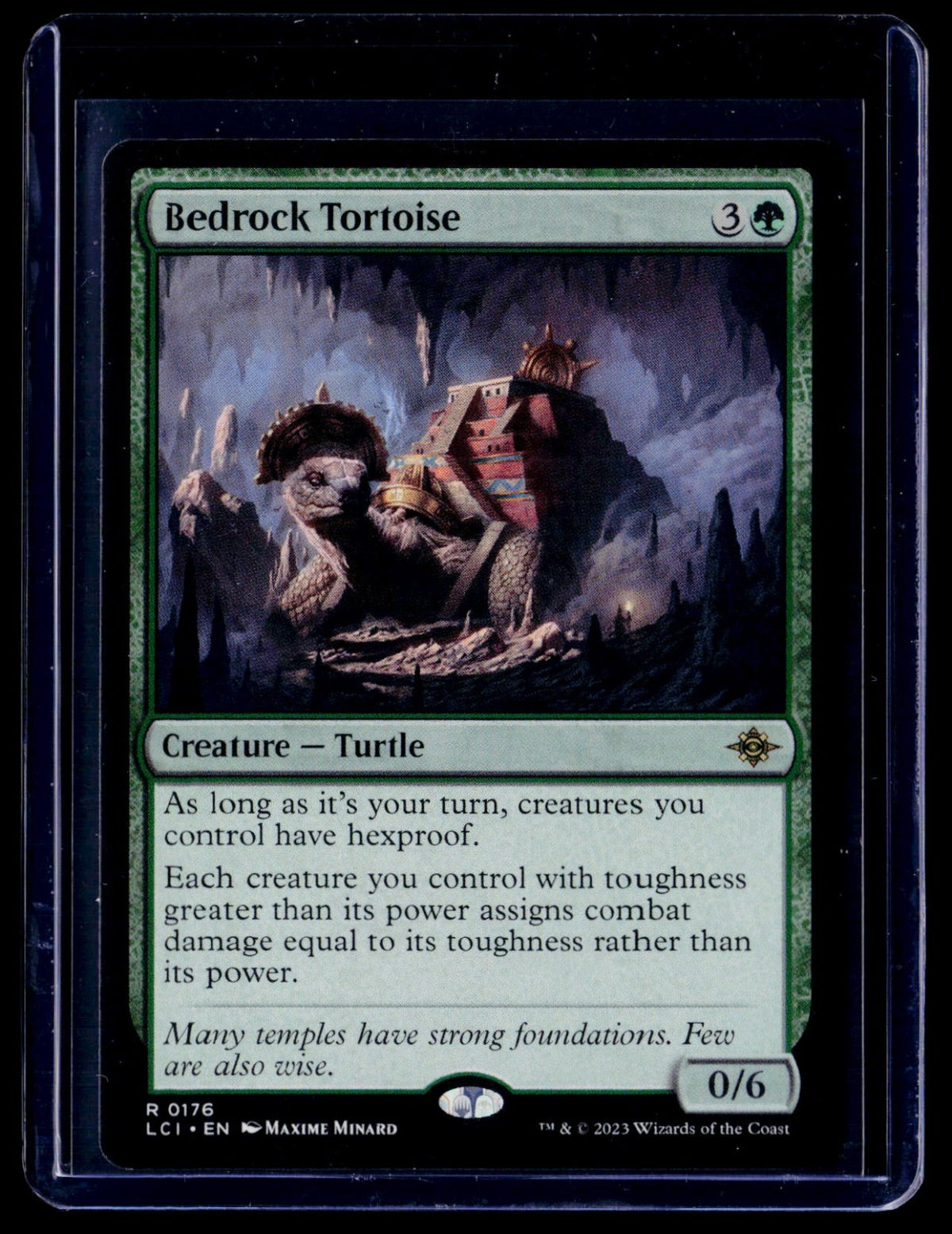 Bedrock Tortoise R The Lost Caverns of Ixalan 176 NM