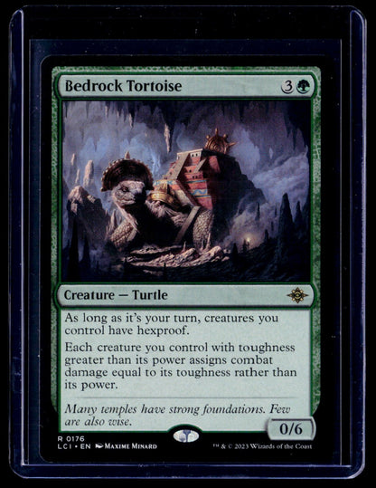 Bedrock Tortoise R The Lost Caverns of Ixalan 176 NM