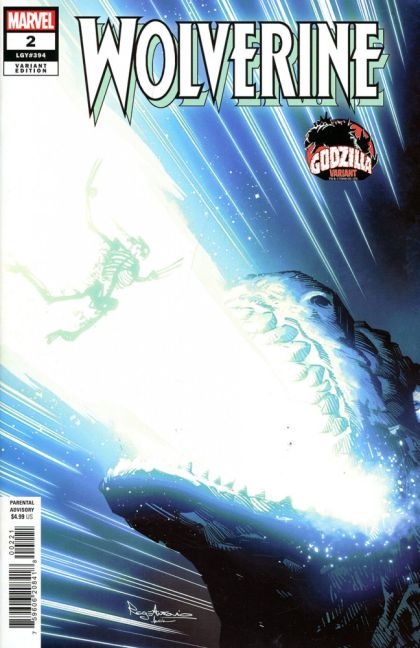 Wolverine, Vol. 8 #2B (Rogê Antônio Godzilla Variant) Cover
