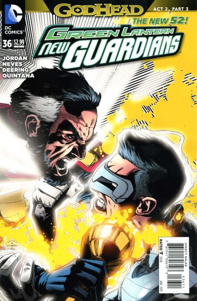 Green Lantern: New Guardians #36 (Andrew Hennessey Regular) Cover