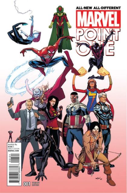 All-New, All-Different Point One, Vol. 1 #1B (Marquez A Variant) Cover