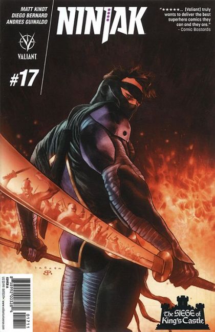 Ninjak, Vol. 3 #17A (Lewis LaRosa Cover) Cover