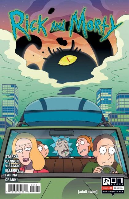 Rick and Morty, Vol. 1 #31A (CJ Cannon Regular) Cover