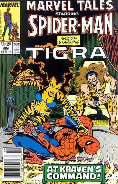 Marvel Tales, Vol. 2 #203B (Newsstand Edition) Cover