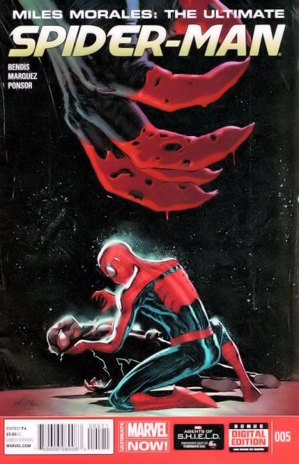 Miles Morales: The Ultimate Spider-Man #5 (David Marquez Regular) Cover