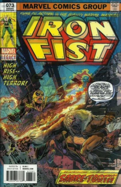 Iron Fist, Vol. 5 #73C (Mike Perkins Lenticular Homage Variant) Cover