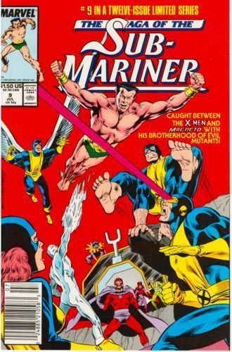 The Saga of the Sub-Mariner #9 Cover