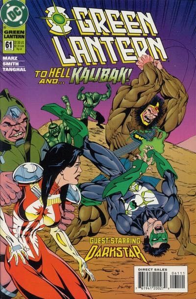 Green Lantern, Vol. 3 #61A (Direct Edition) Cover