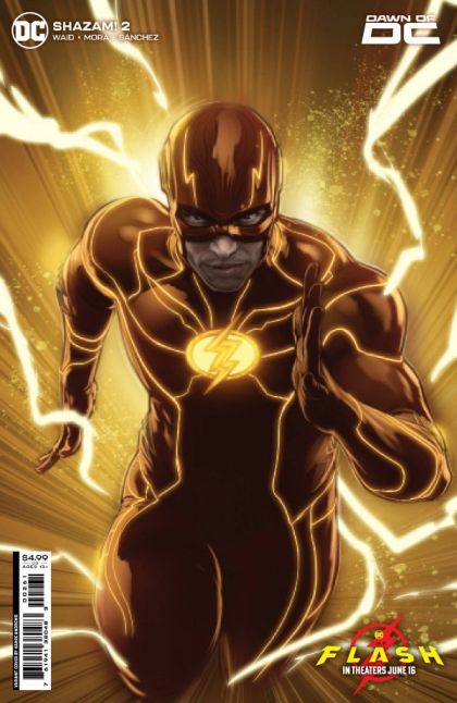 Shazam!, Vol. 4 #2D (Kaare Andrews The Flash Movie Variant) Cover