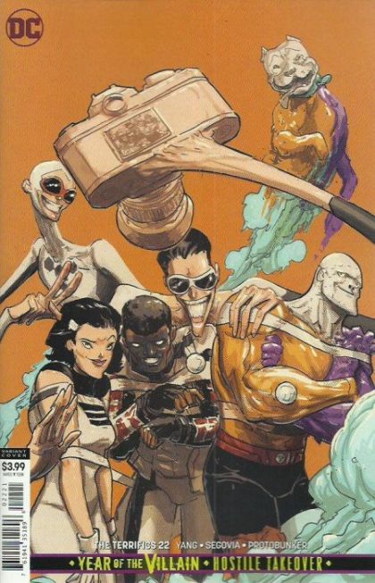 Terrifics #22B (Variant Riley Rossmo Cover) Cover