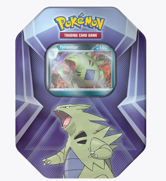 Triple Whammy Tin [Tyranitar] - Miscellaneous Cards & Products (MCAP)