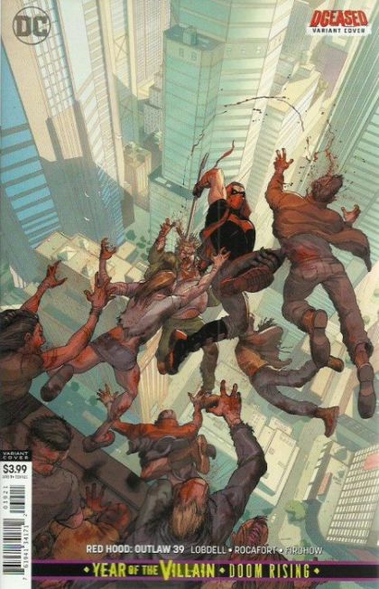 Red Hood and the Outlaws, Vol. 2 #39B (Variant Karl Mostert DCeased Cover) Cover