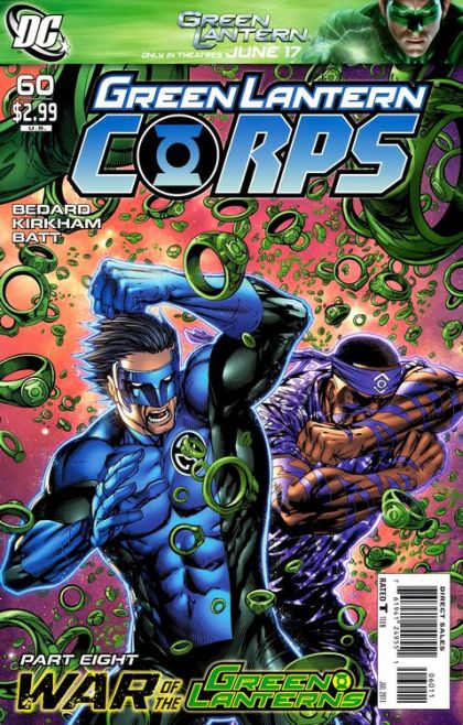 Green Lantern Corps, Vol. 1 #60A (Tyler Kirkham Regular) Cover
