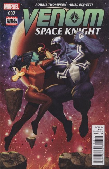 Venom: Space Knight #7 (Ariel Olivetti Regular) Cover