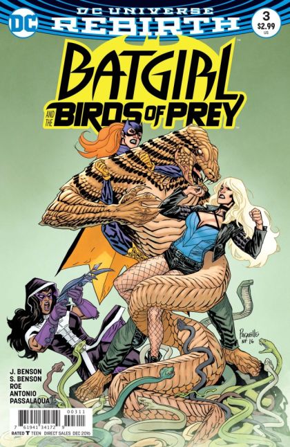 Batgirl And The Birds Of Prey #3A (Regular Yanick Paquette Cover) Cover