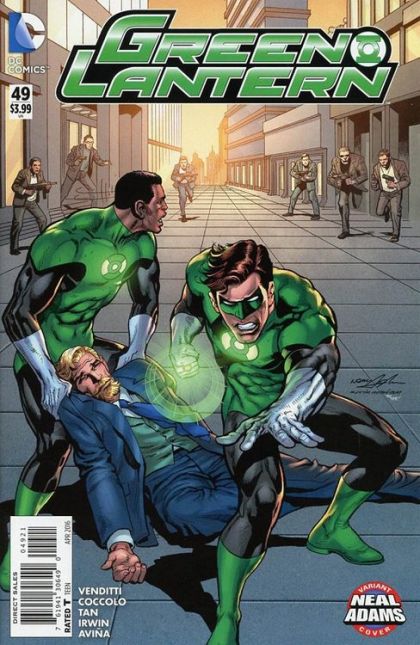 Green Lantern, Vol. 5 #49B (Neal Adams Variant) Cover